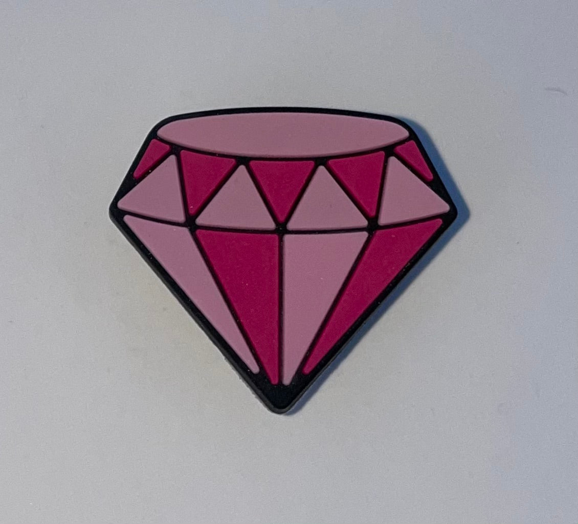 Diamond Shoe Charm