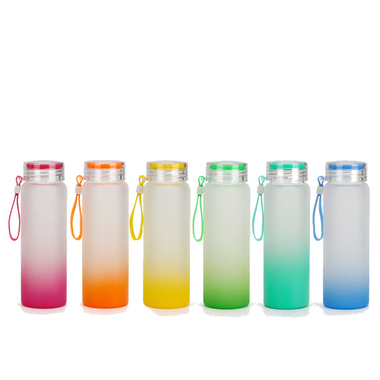 Frosted Color Sublimation Tumbler - 16.9 oz