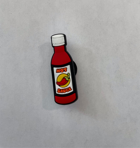 Hot Sauce Shoe Charm