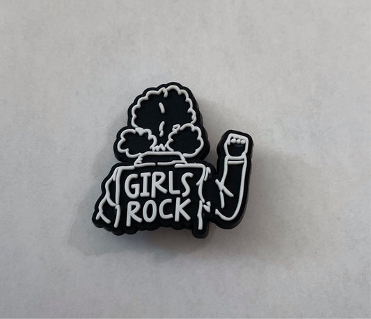 Girls Rock Shoe Charm