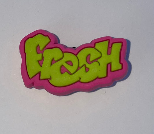 Fresh Shoe Charm (Pink)