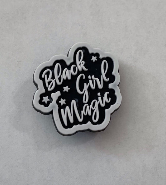 Black Girl Magic Shoe Charm